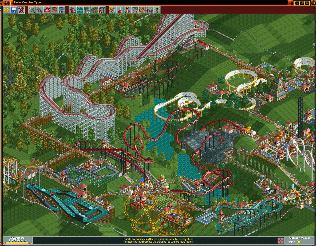 roller coaster tycoon games for mac